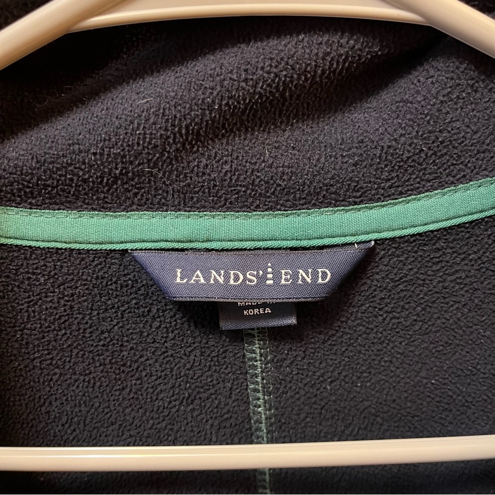 Men’s Lands End Fleece Jacket Vintage Looking XL - Picture 2 of 5